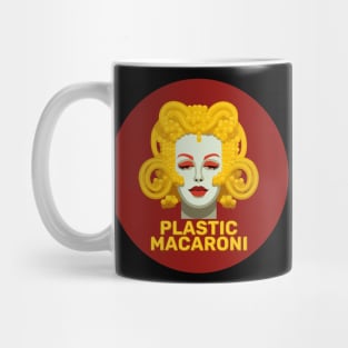 Plastic Macaroni Logo Mug